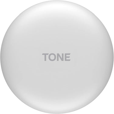 LG TONE Free T60Q True Wireless Bluetooth Earbuds with UVnano Charging Case, White