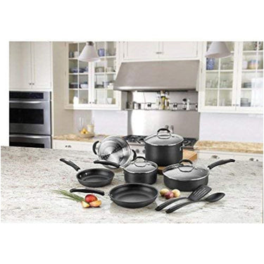 Cuisinart Chef's Classic Nonstick Hard-Anodized 11-Piece Cookware Set - 66-11