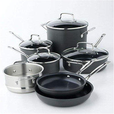Cuisinart Chef's Classic Nonstick Hard-Anodized 11-Piece Cookware Set - 66-11
