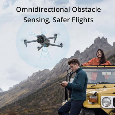 DJI Air 3 Drone Quadcopter Fly More Combo 4K HDR with RC 2 Remote + Accessory Bundle