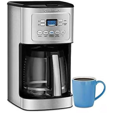 Cuisinart 14-Cup Fully Automatic Coffee Maker, Glass Carafe, Stainless Steel (DCC-1800)
