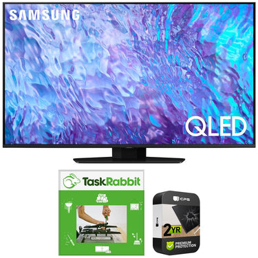 Samsung QN98Q80CA 98" QLED 4K Smart TV 2023 w/ TaskRabbit Installation + Warranty Bundle