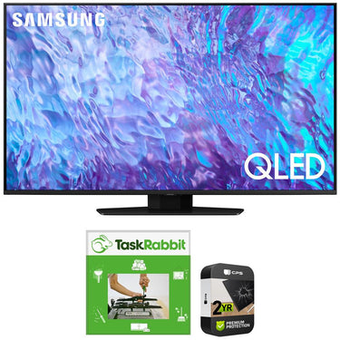 Samsung QN98Q80CA 98" QLED 4K Smart TV 2023 w/ TaskRabbit Installation + Warranty Bundle