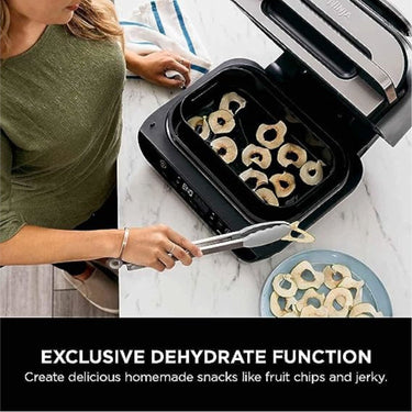 Ninja FG551 Foodi Smart XL 6-in-1 Indoor Grill w/ 4-Quart Air Fryer - Refurbished