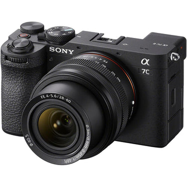 Sony a7C II Full Frame Mirrorless Camera Body + 28-60mm Lens Kit Black ILCE-7CM2L/B