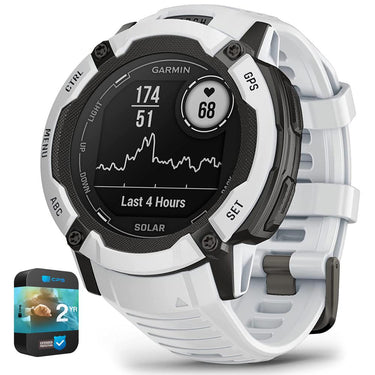 Garmin Instinct 2X Solar Rugged GPS Smartwatch Whitestone with 2 Year Warranty