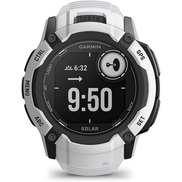Garmin Instinct 2X Solar Rugged GPS Smartwatch Whitestone with 2 Year Warranty