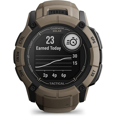 Garmin Instinct 2X Solar GPS Smartwatch Tactical Edition Tan + 2 Year Warranty