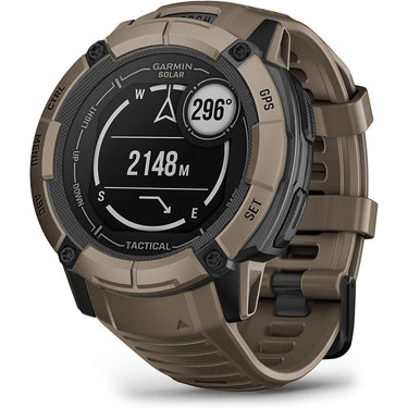 Garmin Instinct 2X Solar GPS Smartwatch Tactical Edition Tan with 2x Bracelet