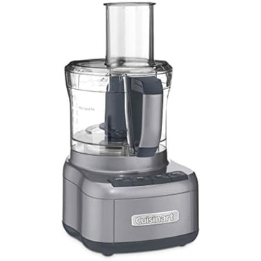 Cuisinart 8 Cup Food Processor, 350-Watt Motor, Gunmetal (FP-8) - Factory Refurbished