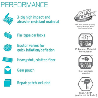 Intex Intex 68373EP Mariner 3 Inflatable Boat Set