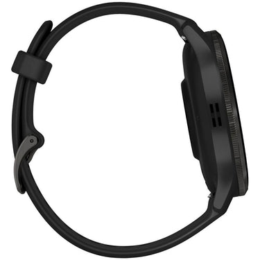 Garmin Venu 3 Fitness GPS Smartwatch Steel Bezel w/ Black Case + Warranty Bundle