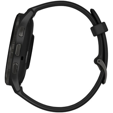 Garmin Venu 3 Fitness GPS Smartwatch Steel Bezel w/ Black Case + Warranty Bundle