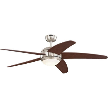 Westinghouse Bendan 52-inch Brushed Nickel with Hammered Accents Indoor Ceiling Fan - 7206500