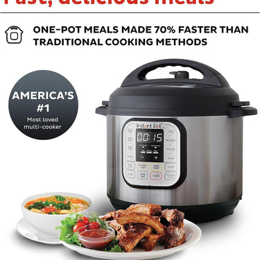 Instant Pot Duo 7-in-1 8 Quart Electric Pressure Cooker (Refurbished)
