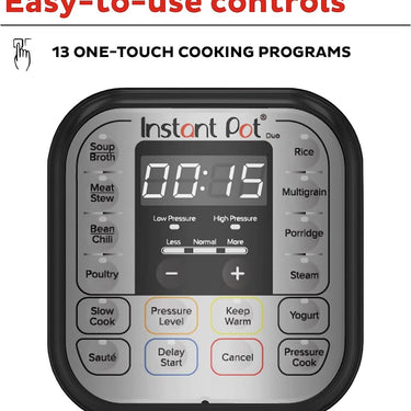 Instant Pot Duo 7-in-1 8 Quart Electric Pressure Cooker (Refurbished)