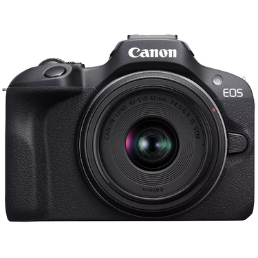 Canon EOS R100 Mirrorless Camera with 2 Lens Kit 18-45mm & 55-210mm IS STM Pro Bundle
