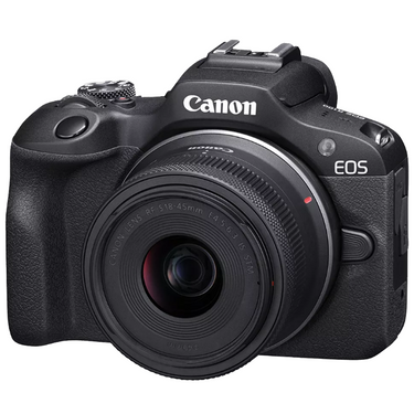 Canon EOS R100 Mirrorless Camera with 2 Lens Kit 18-45mm & 55-210mm IS STM Pro Bundle