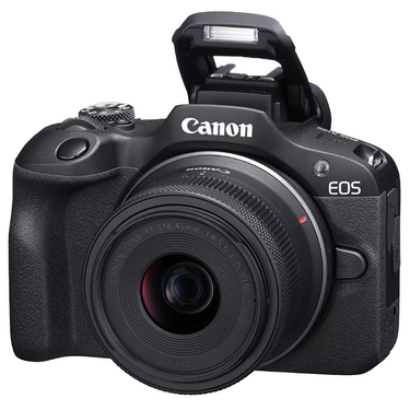Canon EOS R100 Mirrorless Camera with 2 Lens Kit 18-45mm & 55-210mm IS STM Pro Bundle