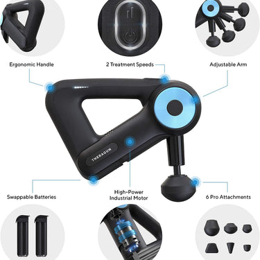 TheraGun G3PRO Percussive Therapy Device, Handheld Deep Tissue Professional Massager
