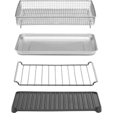 Cuisinart 8-in-1 Air Fryer and Convection Toaster Oven, Stainless - Refurbished (TOA-70FR)