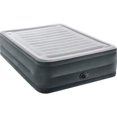 Intex Dura-Beam Deluxe 22" Queen Air Mattress w/ Built-In Electric Pump - Open Box