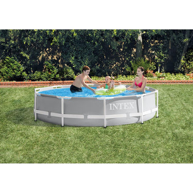 Intex Prism Frame Pool Set with Filter Pump 10ft x 30in - 26701EH - Open Box