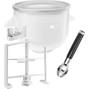 KitchenAid Ice Cream Maker Attachment for KitchenAid Stand Mixers (KICA0WH) - Open Box