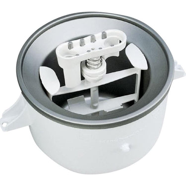 KitchenAid Ice Cream Maker Attachment for KitchenAid Stand Mixers (KICA0WH) - Open Box