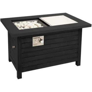 Cuisinart Patio Propane Fire Pit Table, Black