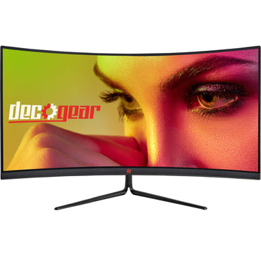 Deco Gear 30" Curved Gaming Monitor, 2560x1080, 200Hz, 1ms MPRT, FPS/RTS