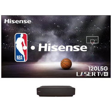 Hisense L5G 4K UHD Laser TV Ultra Short Throw Projector w/ 120" ALR Screen (Refurbished)