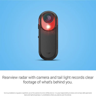 Garmin Varia RCT715 Rearview Radar w/ Camera & Tail Light + Extended Warranty Bundle