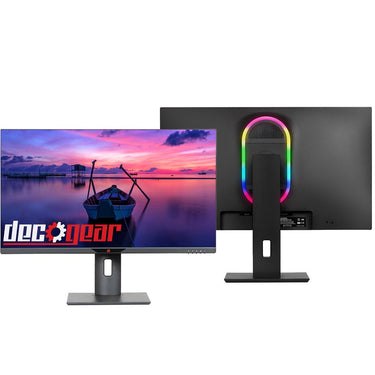 Deco Gear 28" 4K Ultrawide IPS Monitor, 60 Hz, 4 ms w/ MMX 150 Gaming Headset