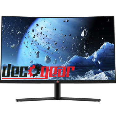 Deco Gear 27" 2560x1440 Color Accurate VA Curved Monitor 144Hz w/ MMX 150 Gaming Headset