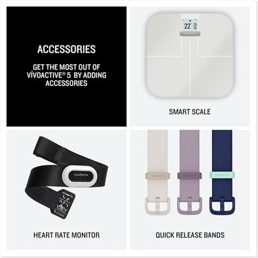 Garmin Vivoactive 5 Fitness Smartwatch, Orchid