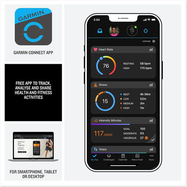 Garmin 010-02862-11 Vivoactive 5 Fitness Smartwatch, Ivory w/ Warranty Bundle