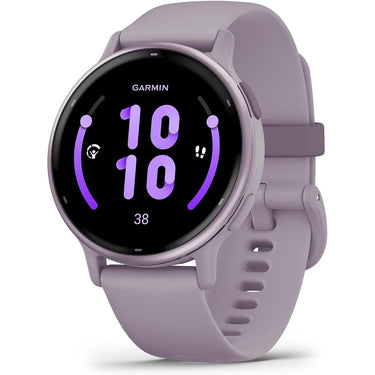 Garmin 010-02862-13 Vivoactive 5 Fitness Smartwatch, Orchid w/ Accessories Kit