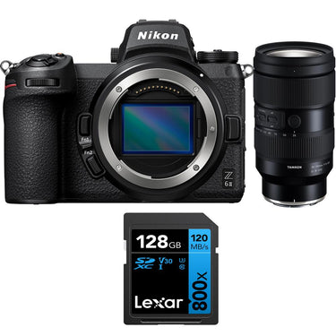 Nikon Z6II Camera 24.5MP Full Frame FX-Format Body + 35-150mm Lens + 128GB Memory Card