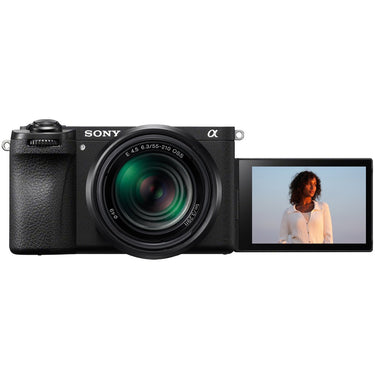 Sony a6700 Alpha APS-C 4K Mirrorless Camera + 16-50mm & 55-210mm 2 Lens Kit Bundle