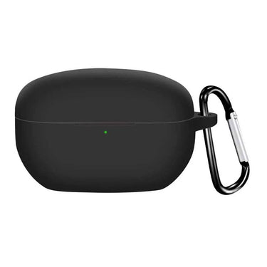 Deco Essentials Silicone Case for 2023 Sony WF1000XM5 with Carabiner - Black