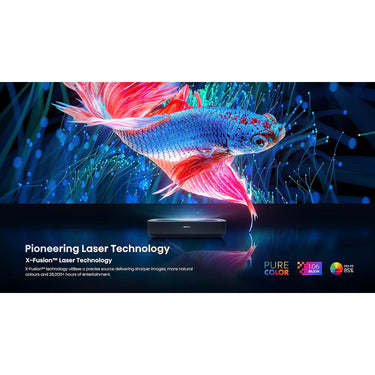 Hisense PL1 2200 Lumen UHD 4K UST Laser Smart Home Theater Projector