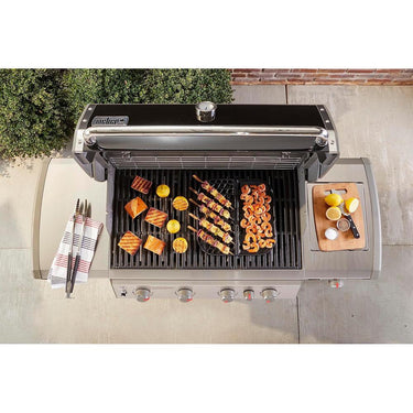 Weber Cast Iron Grill and Griddle Station - Gourmet BBQ Sysyem - 8860 - Open Box