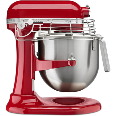 KitchenAid KSMC895ER 8-Quart Commercial Countertop Mixer with Bowl-Guard, 10-Speed Red