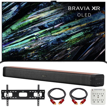 Sony BRAVIA XR A95L 55" QD-OLED 4K HDR Smart TV 2023 w/ Deco Home 60W Soundbar Bundle