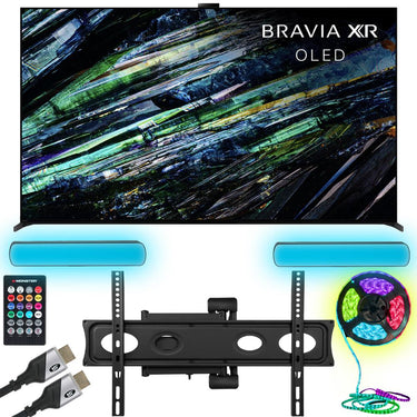 Sony BRAVIA XR A95L 55" QD-OLED 4K HDR Smart TV 2023 + TV Wall Mounting Bundle