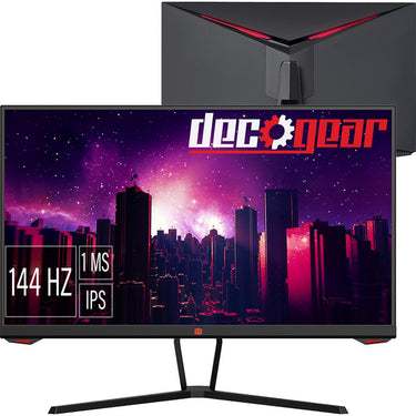 Deco Gear 25-inch 1080P FHD Gaming Monitor in Black - VIEW250F - Open Box