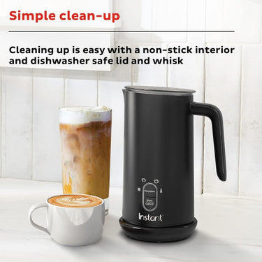 Instant Pot 4-in-1 Milk Frother/Steamer, Black - Refurbished