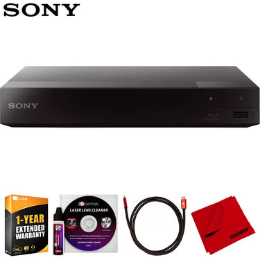 Sony BDP-S1700 Streaming Blu-ray Disc Player w/ Accessories + Warranty Bundle