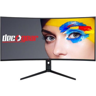 Deco Gear  40" Curved Ultrawide IPS Monitor, 5120x2160 Dual QHD, 21:9, HDR400, Refurbished